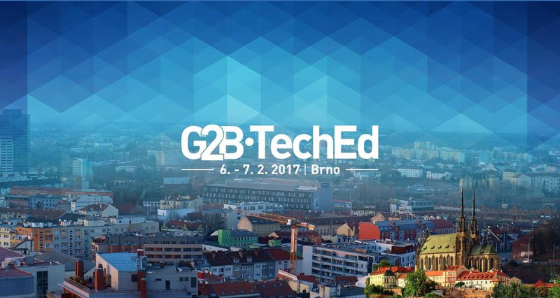 Konference G2B TechEd, Brno 6.–7. února 2017 