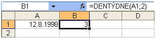 Výpočty s datumy v Microsoft Excel