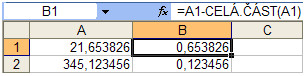 Problematika zaokrouhlování čísel v Microsoft Excel