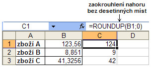 Problematika zaokrouhlování čísel v Microsoft Excel