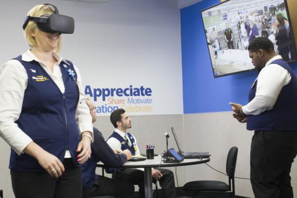 Walmart: Virtual Reality Debuts in Associate Training. Photo: http://blog.walmart.com